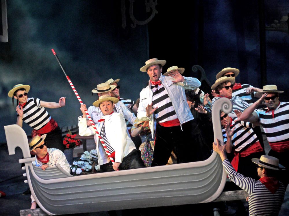 The Gondoliers, National Gilbert & Sullivan Opera Company review charm where it matters